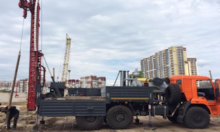 Инженерно-сейсмологические изыскания в Черняховске в октябре